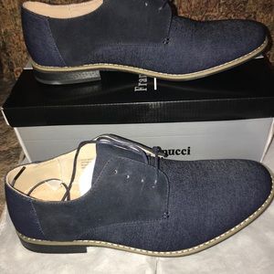 Franco Vanucci’s Men’s Navy Polo Style Shoes